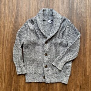 Baby GAP | Gray Shawl Collar Cardigan